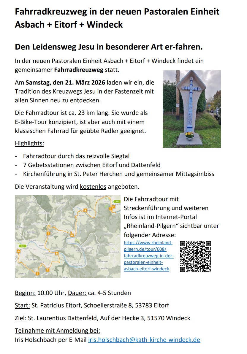 Fahrradkreuzweg 21.03.2026
